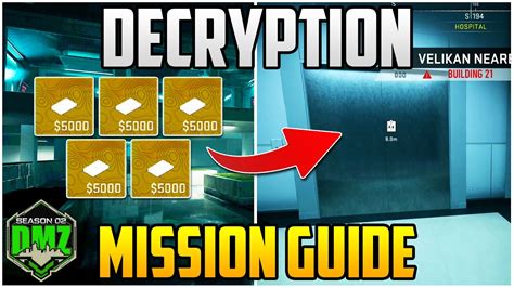 Decryption Mission Guide For Season 2 Warzone 2 0 DMZ DMZ Tips