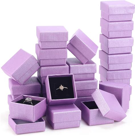 Amazon Yinkin 72 Pcs Jewelry Gift Boxes Cardboard Jewelry Boxes