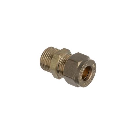 Easi Plumb Brass Fittings Male Compression Straight Reducing Coupler