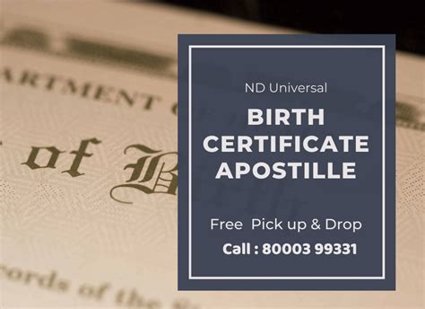 Get Birth Certificate Apostille | Attestation Guide