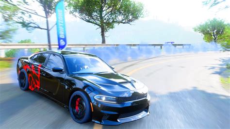 Forza Horizon Charger Srt Hellcat Drift Build Forza Horizon