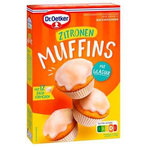 Dr Oetker Zitronen Muffins Backmischung 455g Bei REWE Online Bestellen