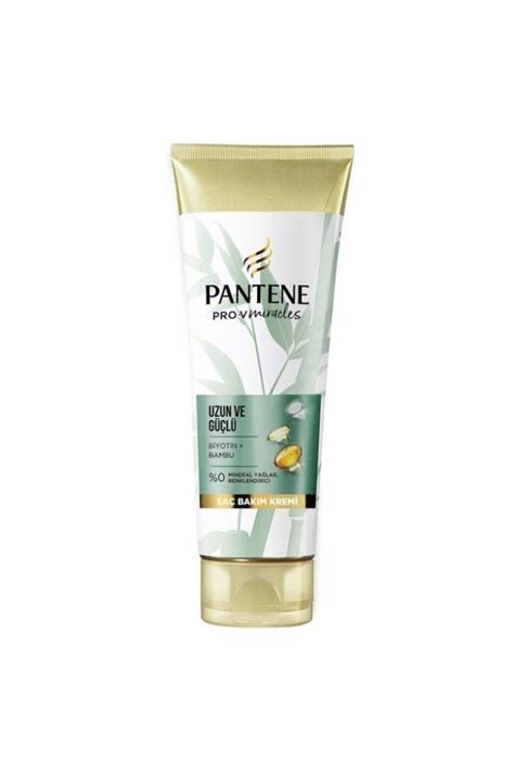 Pantene Pro V Miracles Biyotin Bambu Uzun Ve G L Sa Bak M Kremi