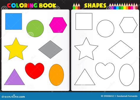 Coloring Book Shapes - BRENOGARRA