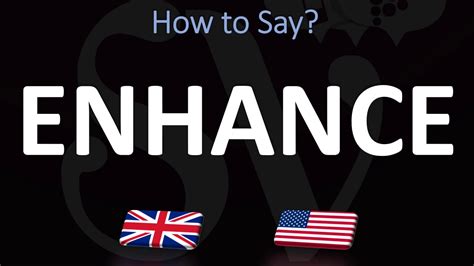 How To Pronounce Enhance 2 WAYS UK British Vs US American English