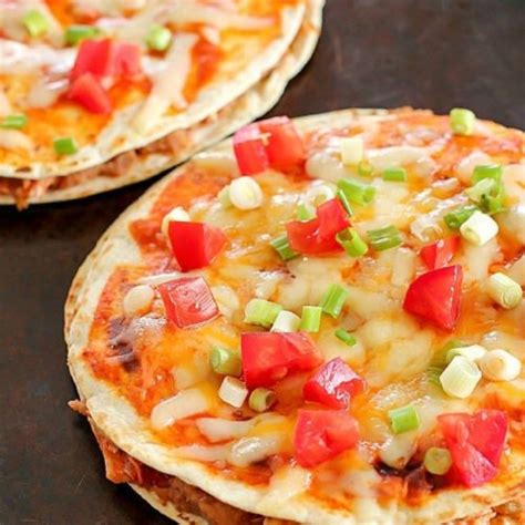 Mexican Pizza Recipe Yummy Healthy Easy