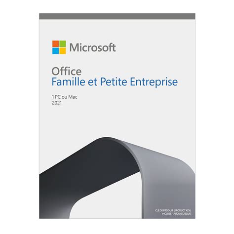 Microsoft Office Famille Et Petite Entreprise 2021 Europe Logiciel