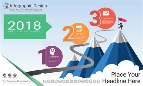 Calibre D Infographics D Affaires Chronologie D Tape Importante Ou