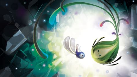 Wallpaper Illustration Anime Abstract Space Insect Green Circle