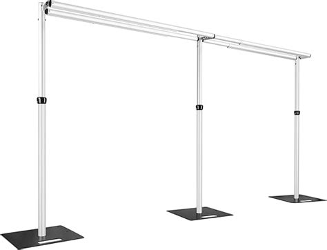 Amazon Hecis 10x20Ft Adjustable Double Crossbar Backdrop Stand