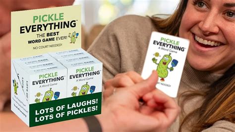 PICKLE EVERYTHING GAME - The Toy Book