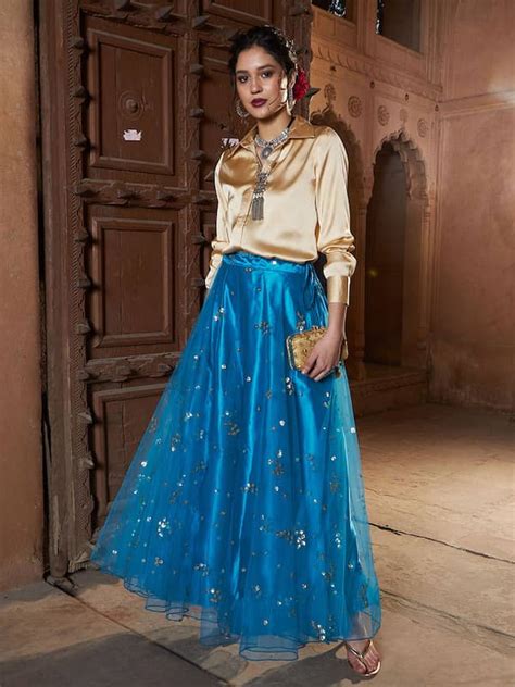 Lehenga Short Shirt Design Atelier Yuwa Ciao Jp