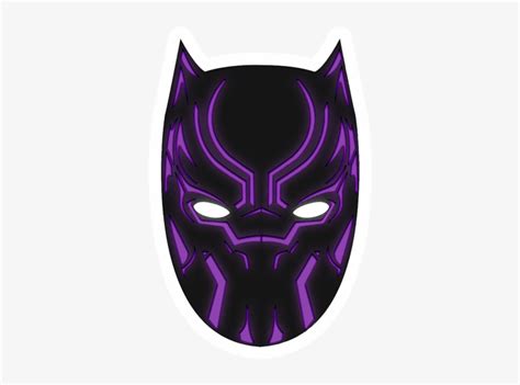 Black Panther Mask Printable Template