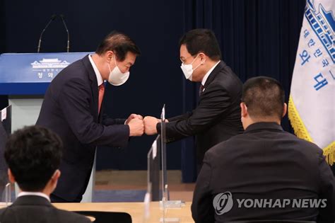 떠나는 정만호 소통수석 연합뉴스