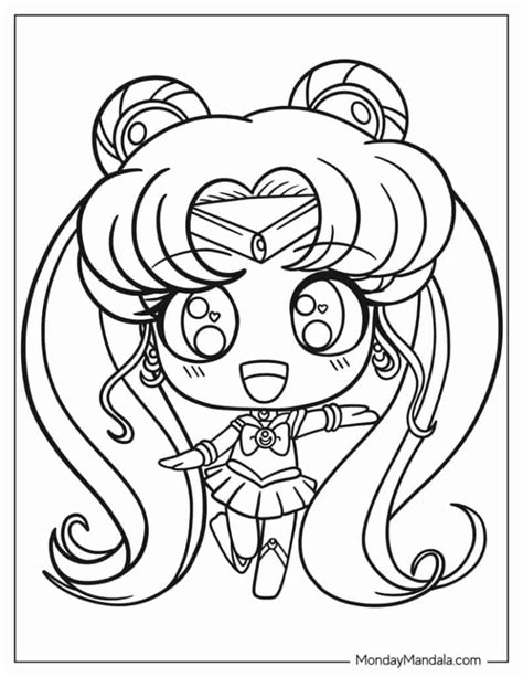 Sailormoon Coloring Book Pages