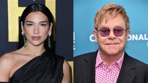 Elton John Canta Con Dua Lipa En Su último Show En E E U U — Rockandpop