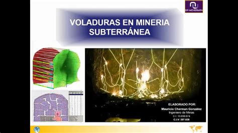 Voladura en Minería Subterránea YouTube