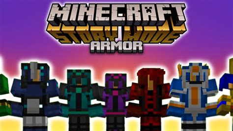 Minecraft Mc Story Mode Armors Mod Minecraft Mods Showcase 1193