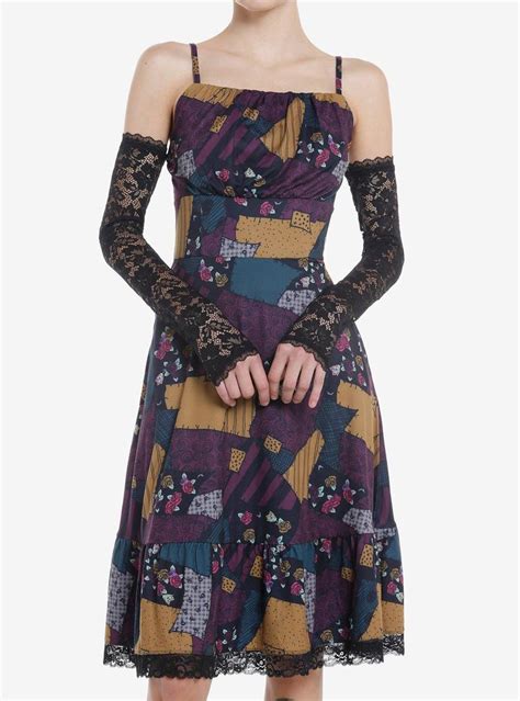 The Nightmare Before Christmas Sally Patchwork Dress Hot Topic