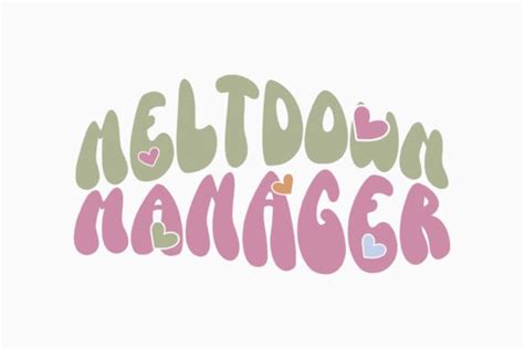 Meltdown Manager Retro Mothers Day SVG Graphic By Svg Box Creative