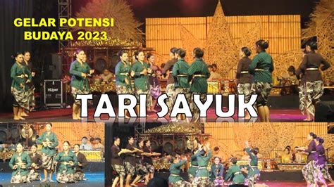 TARI SAYUK DARI KALURAHAN TERBAN GELAR POTENSI KAB BANTUL 2023 YouTube