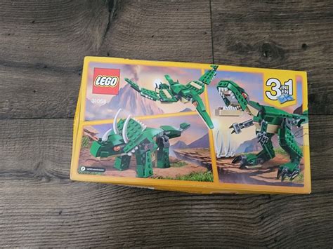 Lego Creator Mighty Dinosaurs Unopened Damaged Box