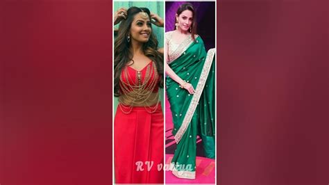 All Nagins With Green Saree And Nagin Look Beautiful Actres In