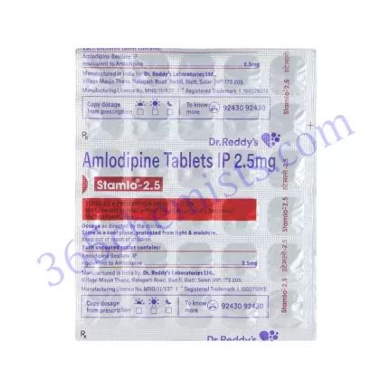 Stamlo 10mg Tablet Amlodipine 10mg USA Fast Delivery