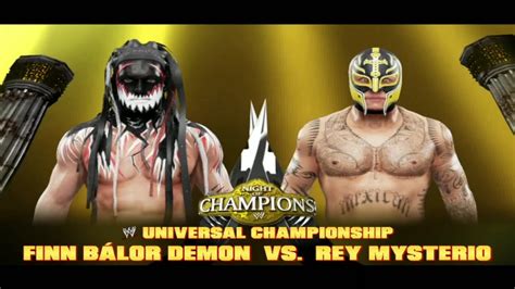 Who Win Rey Mysterio Vs Finn Balor In Night Of Champions Youtube