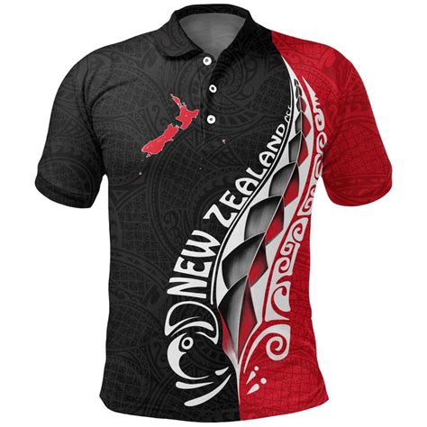 Aio Pride Aotearoa New Zealand Polo Shirt Maori Silver Fern Flag In