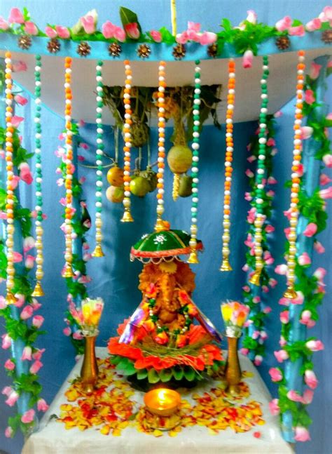 Home Decoration Ideas For Ganpati Festival ~ Home Design