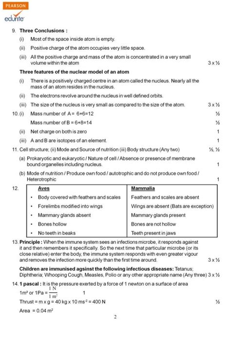 Class 9 Cbse Sample Paper Term 2 2011 12