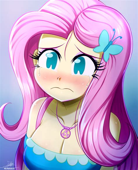 Safe Artist The Butch X Fluttershy Human Equestria Girls