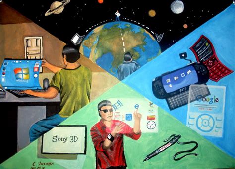 Technology Painting At Explore Collection Of