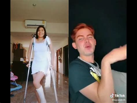 Short Leg Cast Woman Tik Tok Tiktok Videos