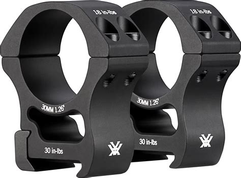 Vortex Pro Series 30mm Rifle Scope Rings Weaverpicatinny High Height