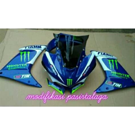 Jual Headlamp R25 Winglet Sayap Fairing R25 Spakbor Depan Buat