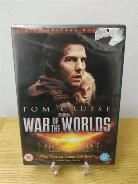 WAR OF THE Worlds DVD 2 Disc Special Edition New Sealed Tom Cruise UK