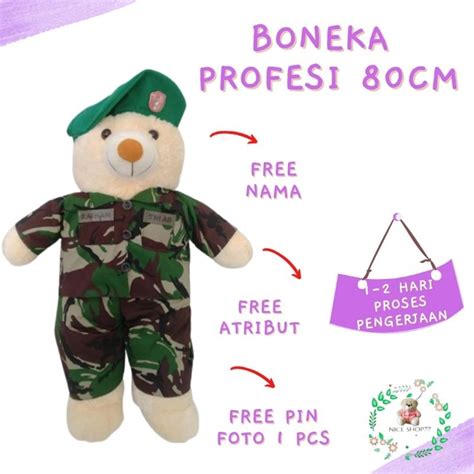 Jual Boneka Profesi Cm Tni Polisi Dokter Pelaut Shopee Indonesia