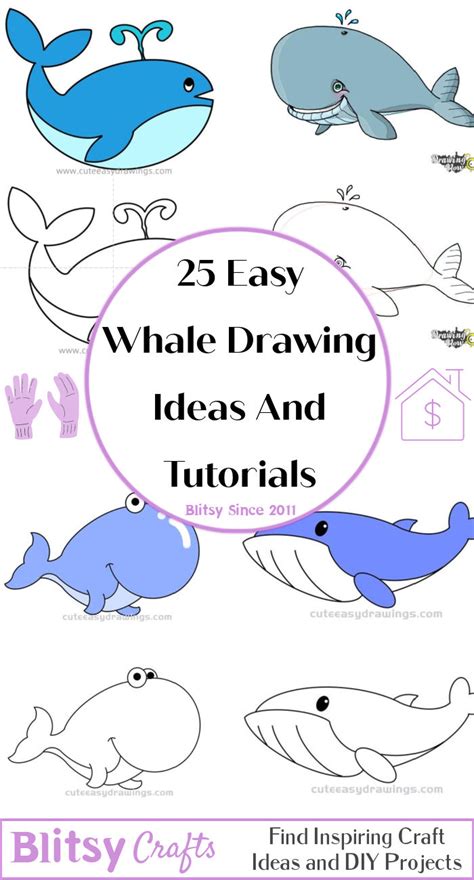 25 Easy Whale Drawing Ideas How To Draw A Whale