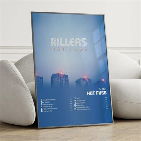 The Killers Hot Fuss Album Cover Poster Wall Art, the Killers, Hot Fuss ...