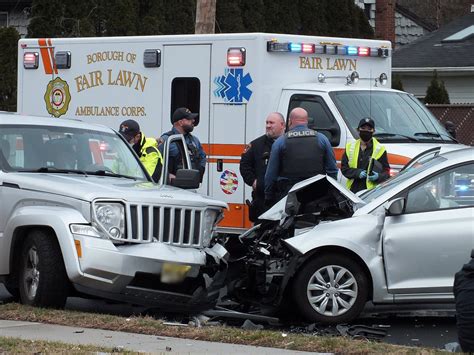 Head On Crash In Fair Lawn Sends One Driver To Valley Hospital