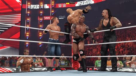 John Cena Undertaker Randy Orton Shawn Michaels Vs Kane Booker