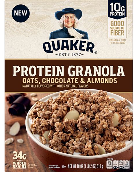 On The Go Chocolate Protein Granola Trail Mix Recipe Quaker Oats Artofit