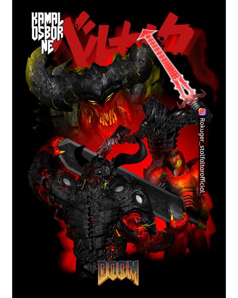 Artstation Doom X Berserk