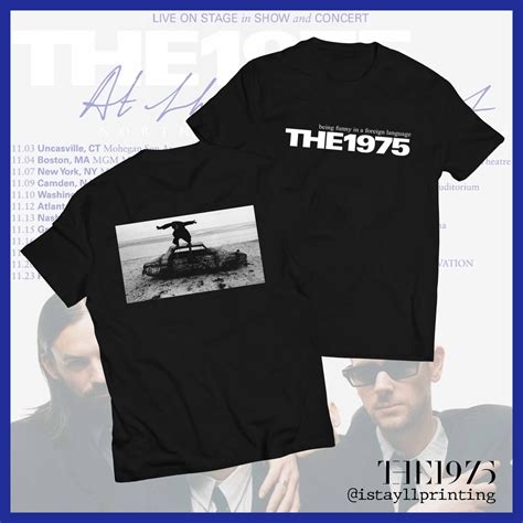 The 1975 Band Shirt For Men Women Unisex ~ Being Funny In A Foreign