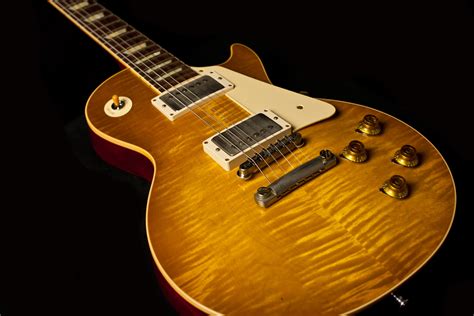 Gibson Les Paul Standard 1958 Reissue Lemon Burst Gitarren Total