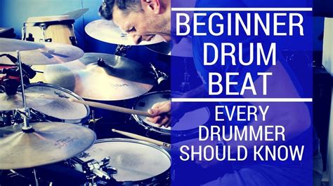 3 Easy Drum Beats That Beginner Drummers Should Learn How To Play Youtube