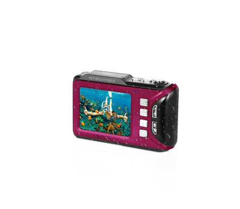 MN60WP 48MP 4K Ultra HD Dual Screen Waterproof Camera Minolta Digital