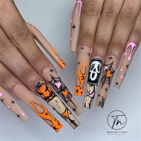 Naked Villains Nail Art By Tony Phan